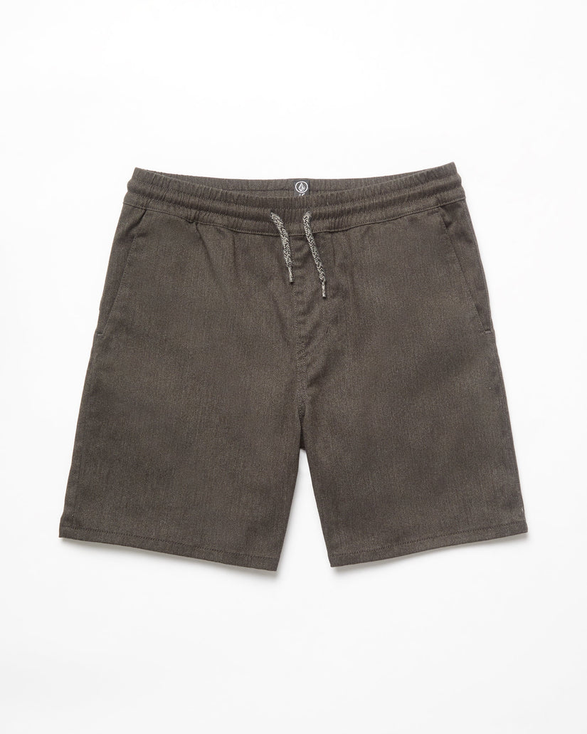 Frickin Elasticated Waist Shorts - CHARCOAL HEATHER - (KINDER)