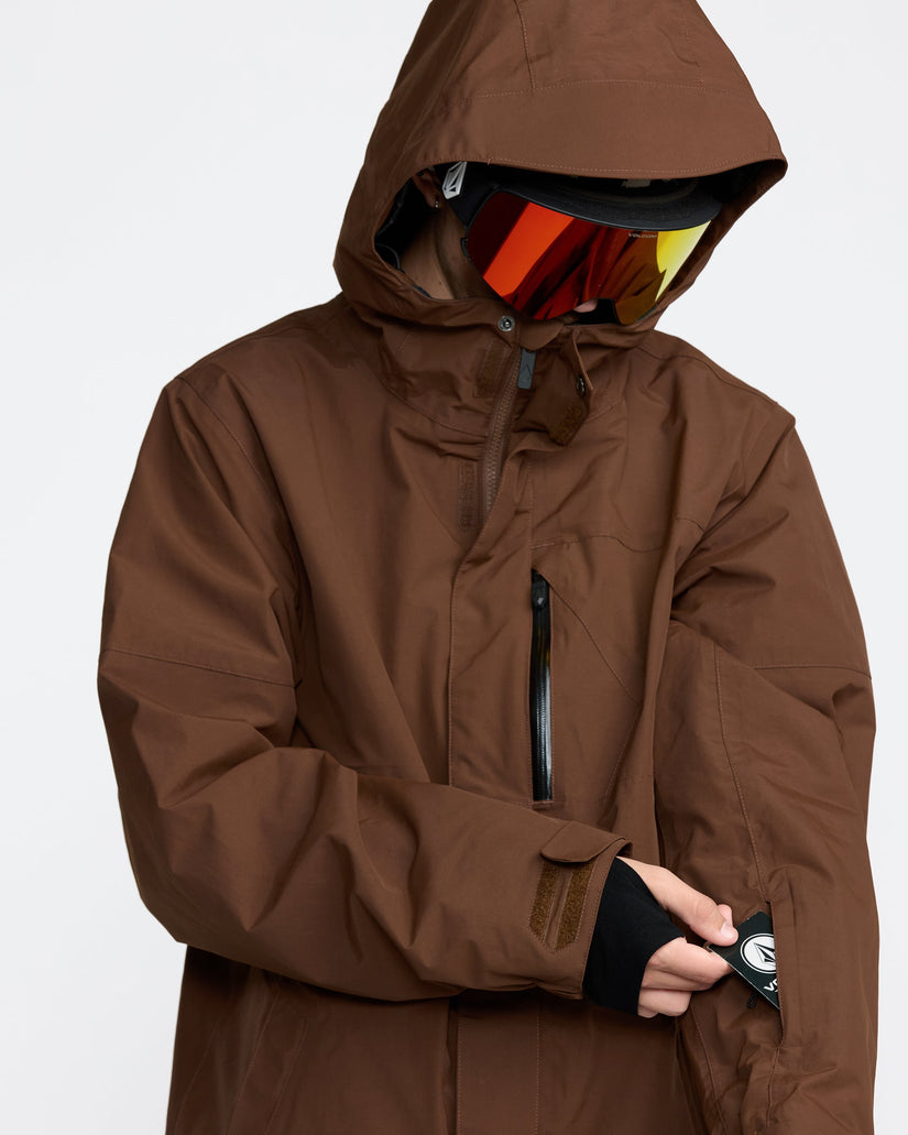 L Gore-Tex Jacke - Brown