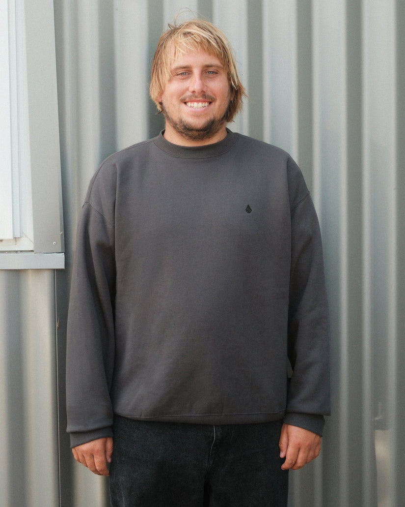 Single Stone Sweatshirt - Asphalt Black