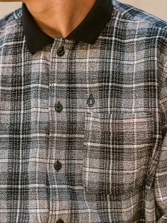 Louie Lopez Flannel Longsleeve - BLACK