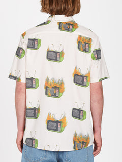 Justin Hager Woven Shirt - WHITECAP GREY (A0412309_WCG) [B]