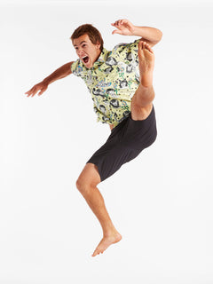 Surf Vitals Ozzy Shirt - GLIMMER YELLOW