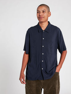 Louie Lopez kurzarm Hemd - NAVY