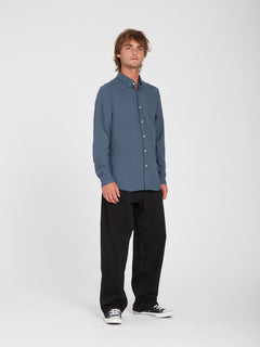 Oxford Stretch Shirt - MARINA BLUE