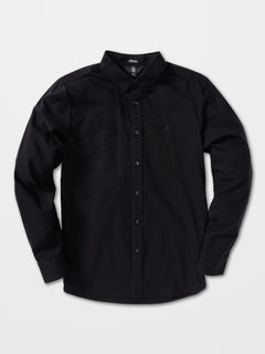 Oxford Stretch Shirt - NEW BLACK (A0511801_NBK) [3]