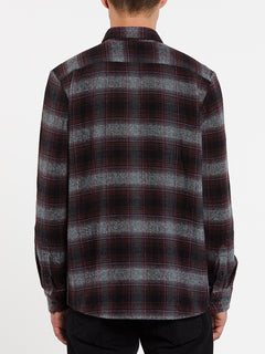 QUINTIN FLANNEL L/S (A0532001_BLK) [B]