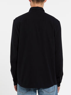 CADEN SOLID L/S (A0532004_BLK) [B]