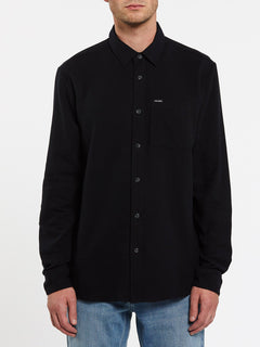 CADEN SOLID L/S (A0532004_BLK) [F]
