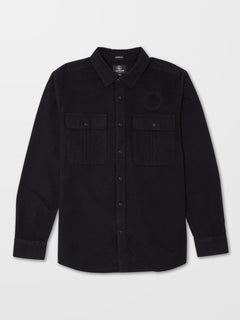 Minneret Flannel Shirt - BLACK (A0532201_BLK) [10]