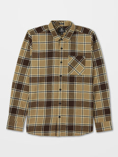 Caden Plaid Shirt - KHAKI (A0532203_KHA) [10]