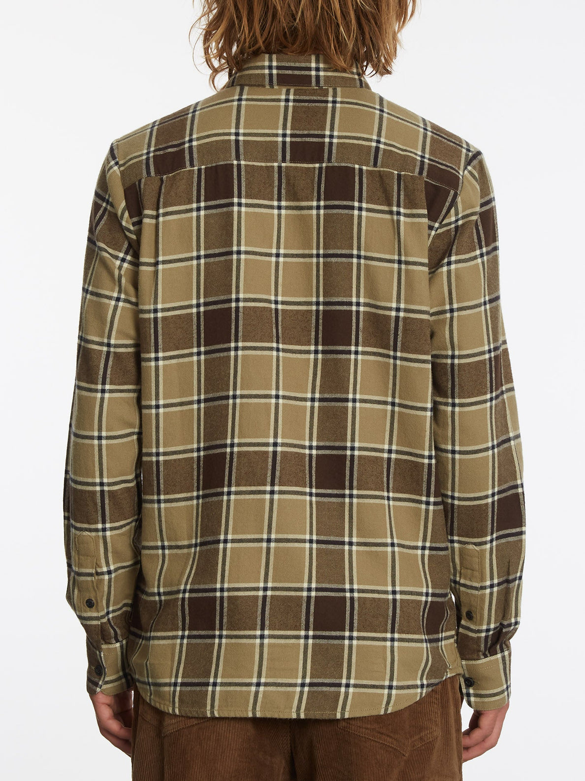 Caden Plaid Shirt - KHAKI (A0532203_KHA) [B]