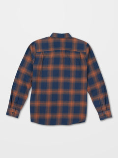 NETASTONE FLANNEL LS (A0542203_NVY) [B]