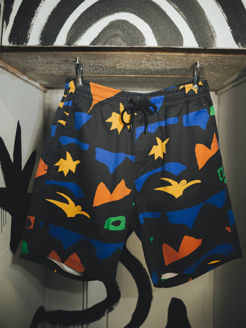 Arthur Longo 18" Shorts - BLACK