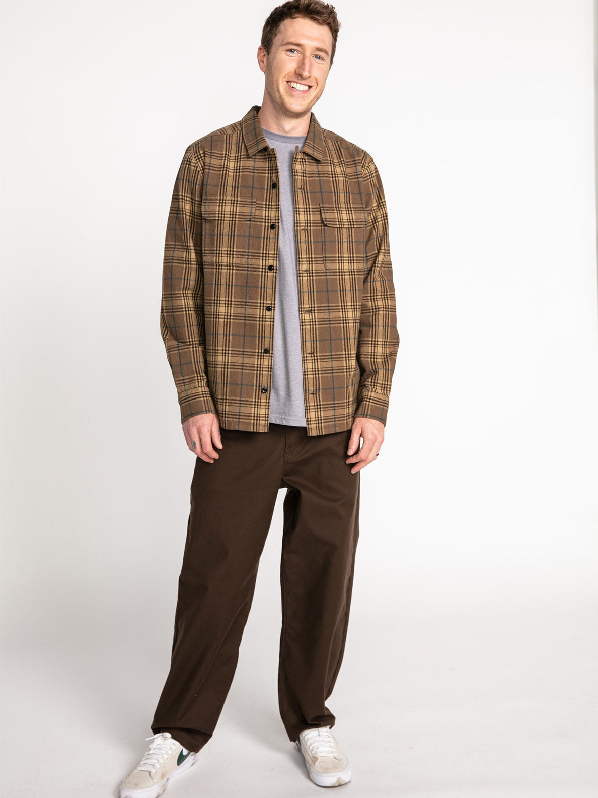 Skate Vitals Cj Collins Trousers - DARK BROWN (A1112200_DBR) [13]