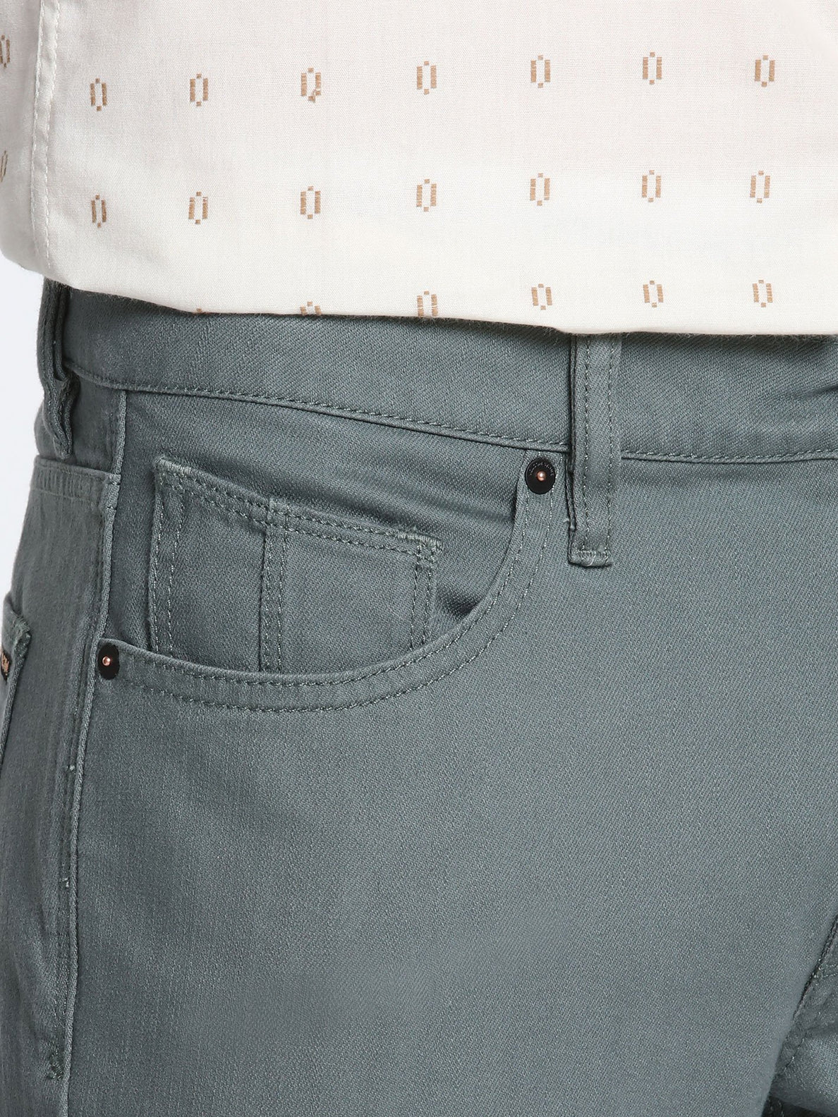 VORTA 5 POCKET SLUB (A1131701_FIR) [5]