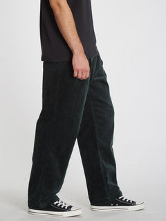 Louie Lopez Tapered Corduroy Trousers - CEDAR GREEN (A1132206_CDG) [3]