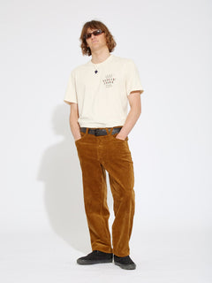 Lurking About Corduroy Trousers - RUBBER (A1132207_RUB) [B]