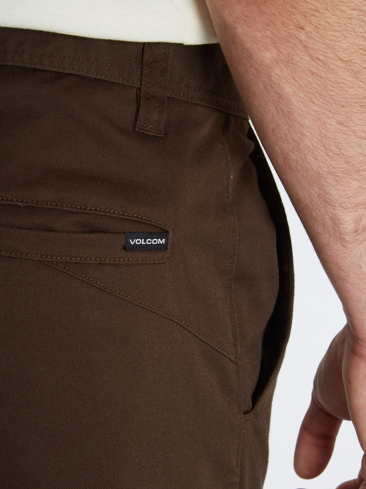 Frickin Modern Stretch Chino Trousers - DARK BROWN (A1132208_DBR) [4]