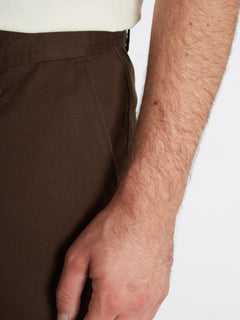 Frickin Modern Stretch Chino Trousers - DARK BROWN (A1132208_DBR) [5]