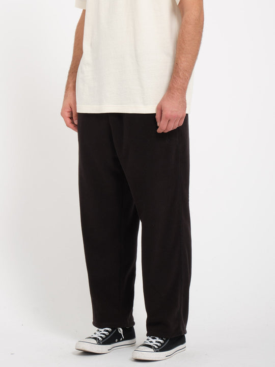 BOWERED LIGHT FLEECE PANT (A1232302_BLK) [F]
