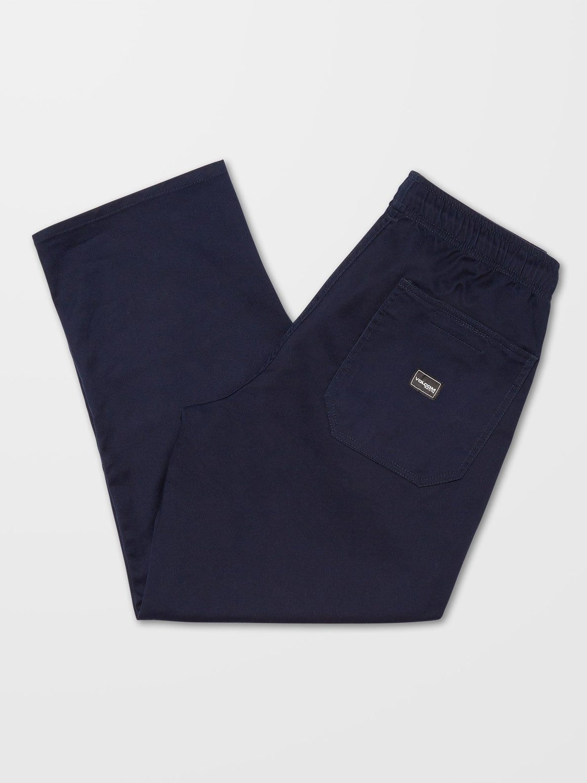 Outer Spaced Solid Elasticated waist Trousers - NAVY