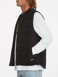 Bowered Vest (Reversible) - BLACK (A1832201_BLK) [7]