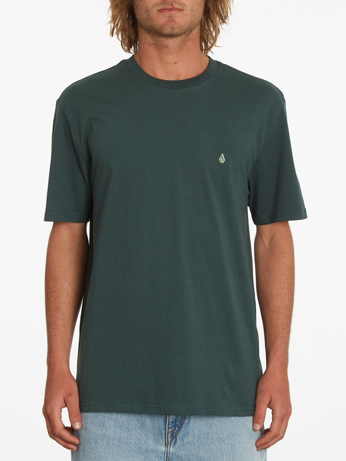 Stone Blanks T-shirt - CEDAR GREEN (A3512056_CDG) [F]