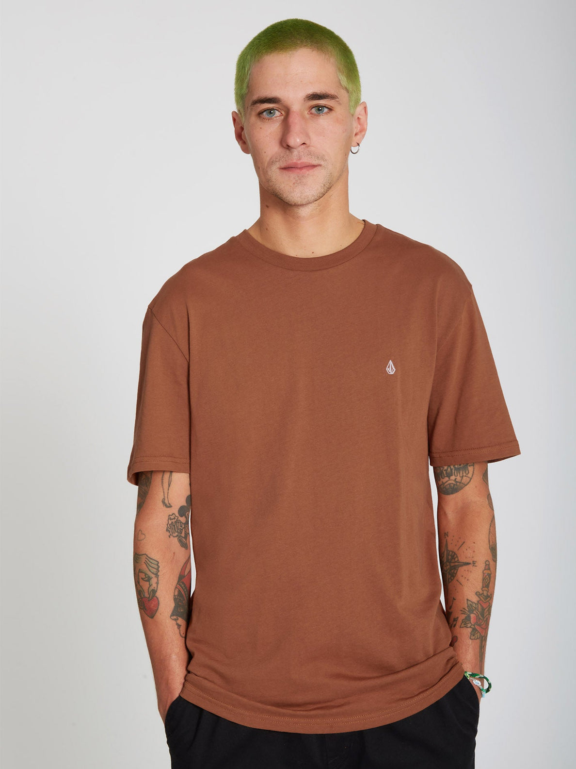 Stone Blanks T-shirt - MOCHA (A3512056_MOC) [10]
