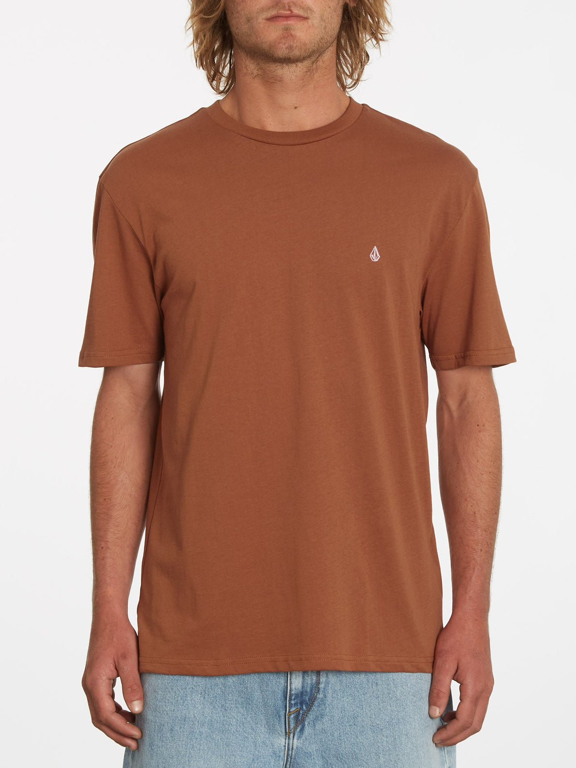 Stone Blanks T-shirt - MOCHA (A3512056_MOC) [F]