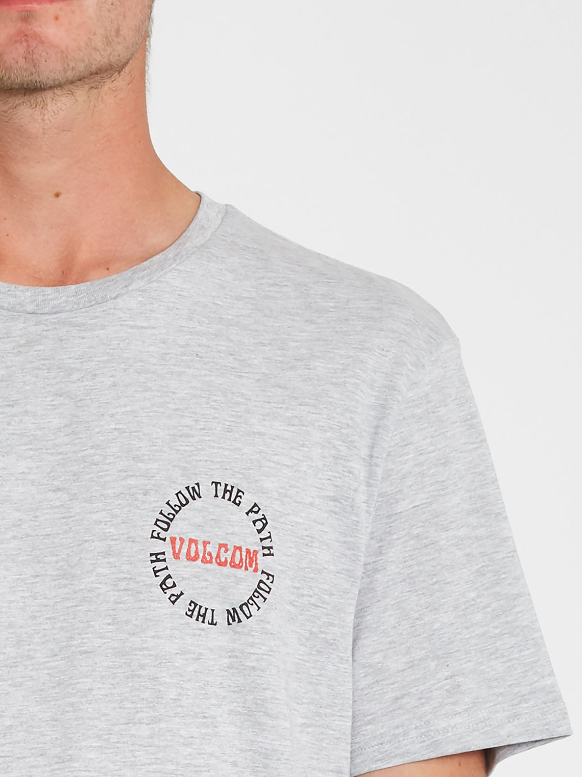 Dither T-shirt - Heather Grey (A3512119_HGR) [B]