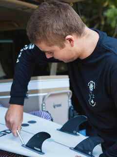 Surf Vitals Animal T-Shirt - BLACK