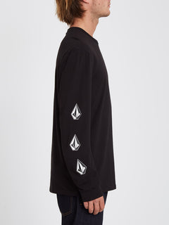 Iconic Stone T-shirt - BLACK (A3632110_BLK) [1]