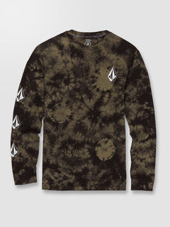Iconic Stone Dye T-shirt - MILITARY (A3632201_MIL) [10]