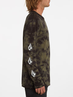 Iconic Stone Dye T-shirt - MILITARY (A3632201_MIL) [1]