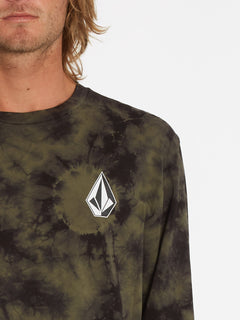Iconic Stone Dye T-shirt - MILITARY (A3632201_MIL) [2]