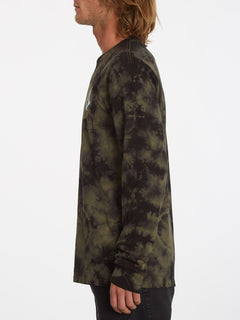 Iconic Stone Dye T-shirt - MILITARY (A3632201_MIL) [4]