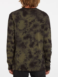 Iconic Stone Dye T-shirt - MILITARY (A3632201_MIL) [B]