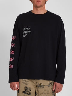 Remote Chronicles T-shirt - BLACK (A3642005_BLK) [F]