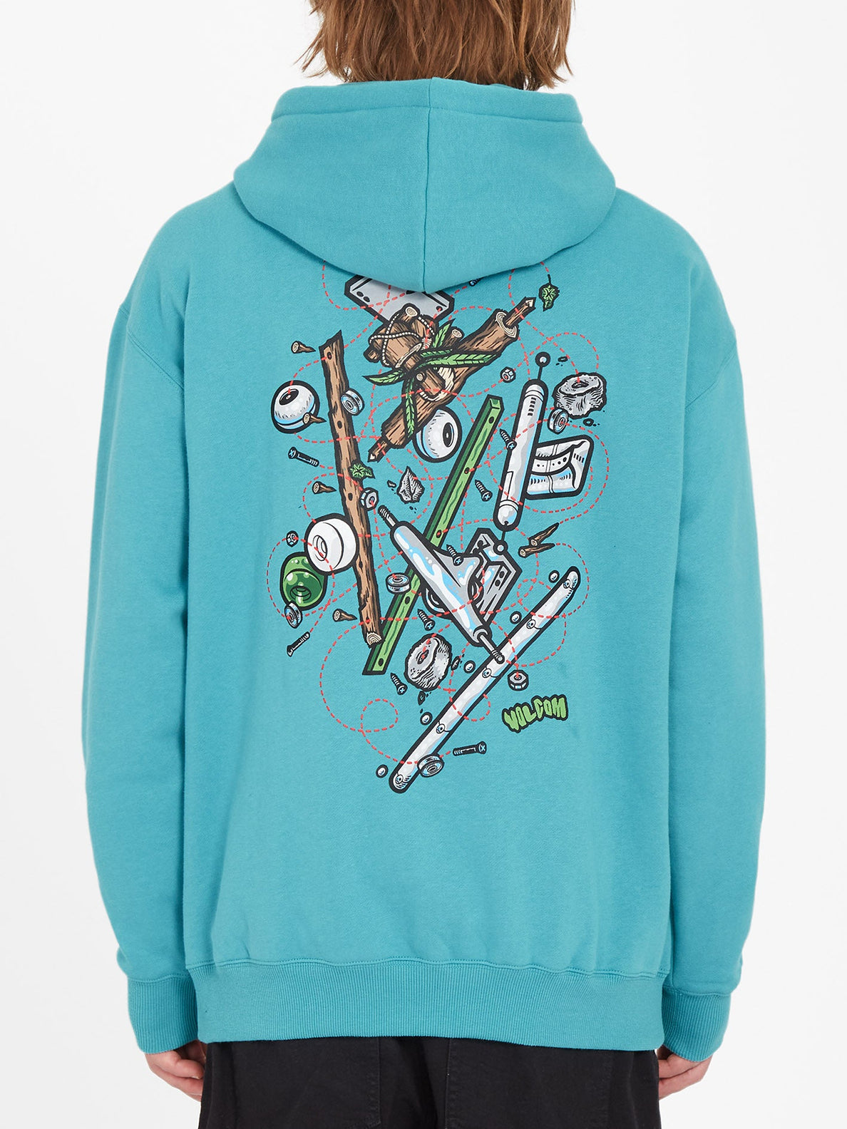 Todd Bratrud Hoodie - TEMPLE TEAL (A4112303_TMT) [B]