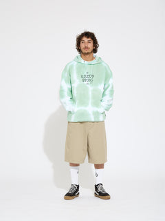 Trippin Dye Hoodie - BOTTLE GREEN (A4112306_BTG) [1]