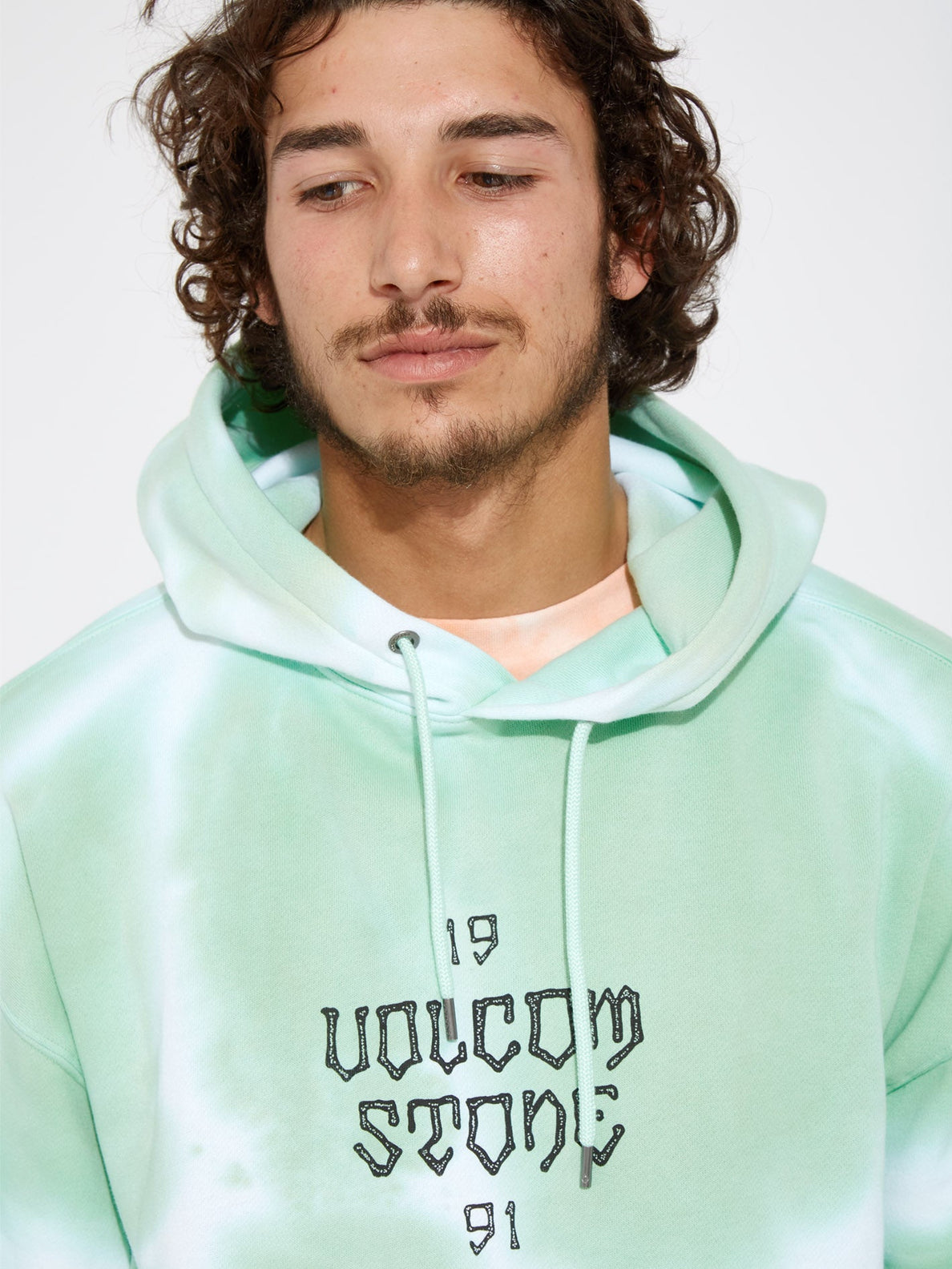 Trippin Dye Hoodie - BOTTLE GREEN (A4112306_BTG) [B]