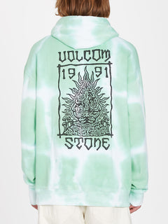 Trippin Dye Hoodie - BOTTLE GREEN (A4112306_BTG) [F]