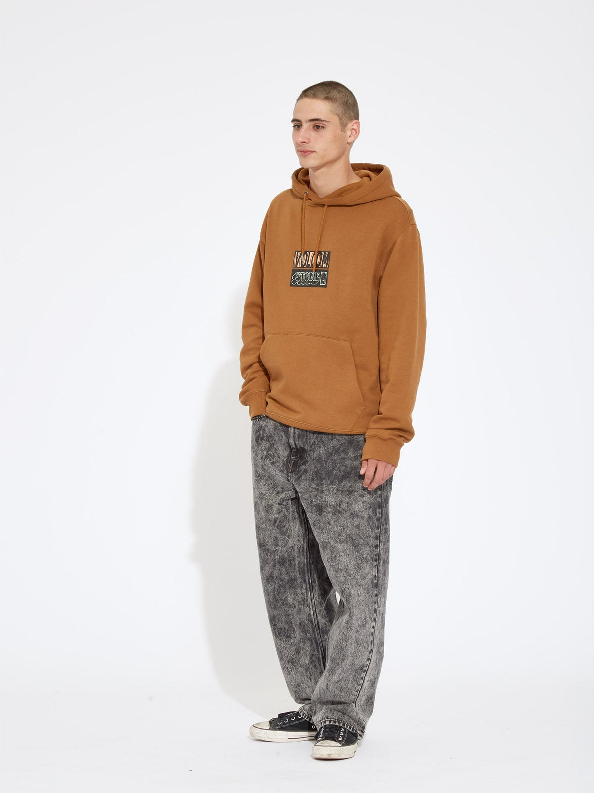 Puffstone Hoodie - RUBBER (A4112309_RUB) [2]