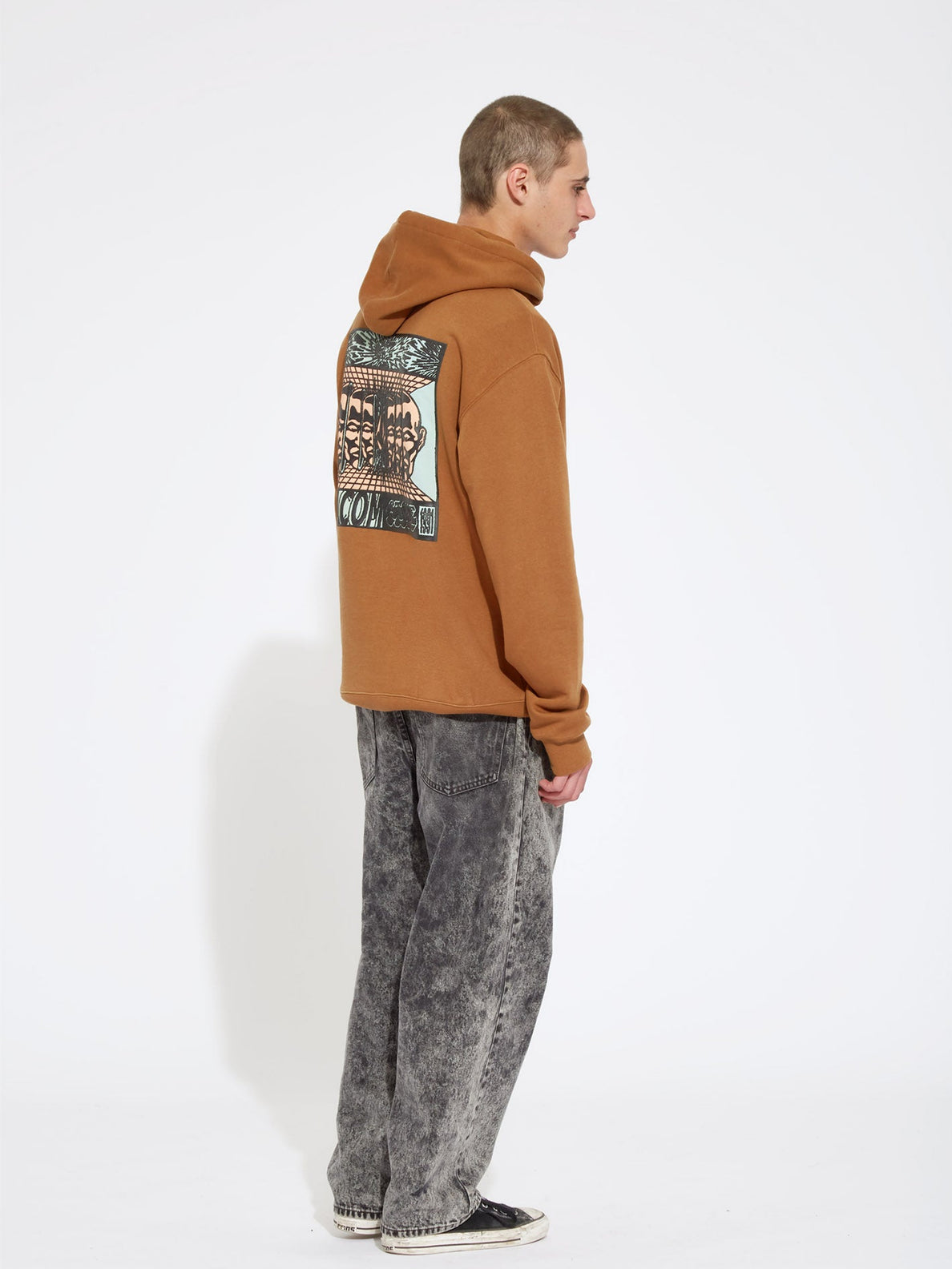 Puffstone Hoodie - RUBBER (A4112309_RUB) [4]