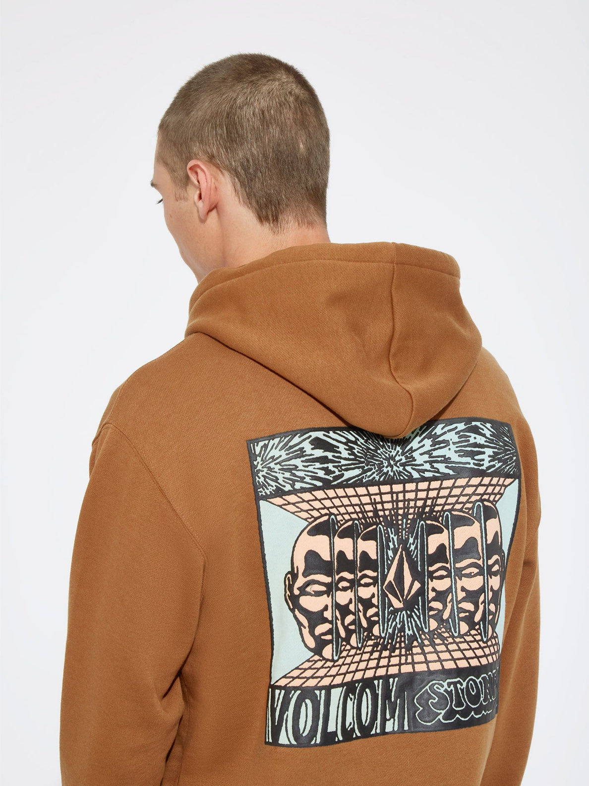 Puffstone Hoodie - RUBBER (A4112309_RUB) [5]