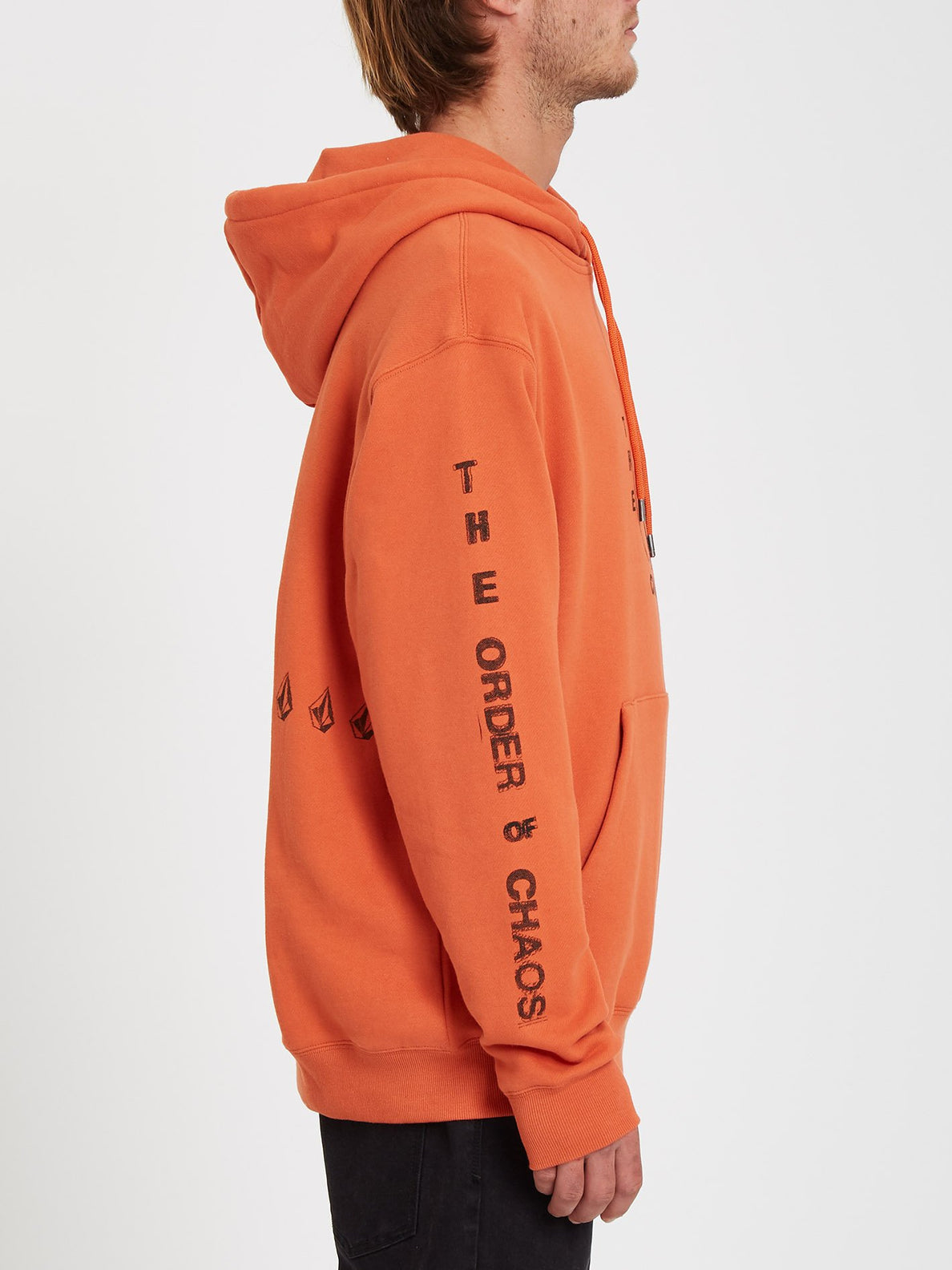 Transient Waves Hoodie - BURNT OCHRE (A4132112_BUO) [1]
