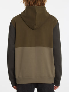 Divided Hoodie - SERVICE GREEN (A4132205_SVG) [B]