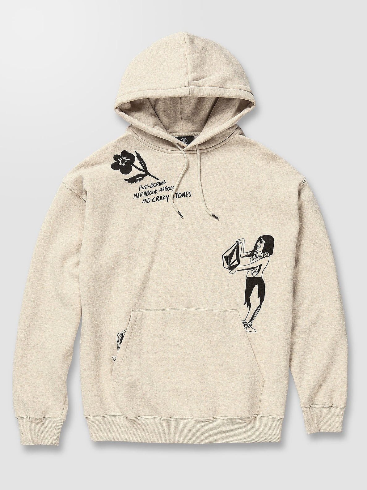 Bob Mollema Hoodie - WHITECAP GREY (A4132209_WCG) [10]