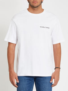 Volcom Stone T-shirt - White (A4312105_WHT) [F]