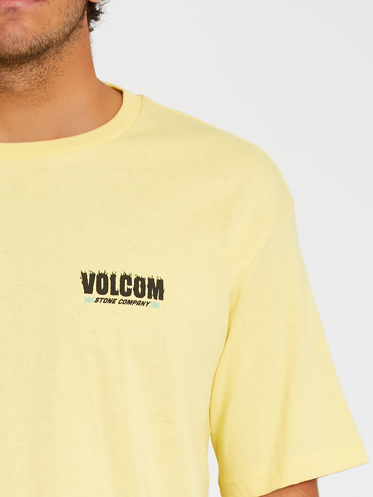 Companystone T-shirt - Dawn Yellow (A4312112_DNY) [B]